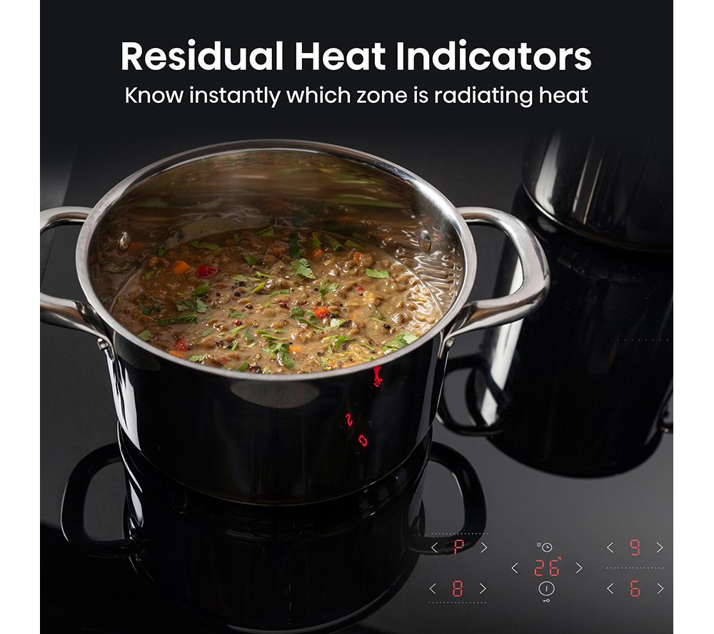 HISENSE HI6421BSC 60cm Electric Induction Hob - Black image number 7 of 14