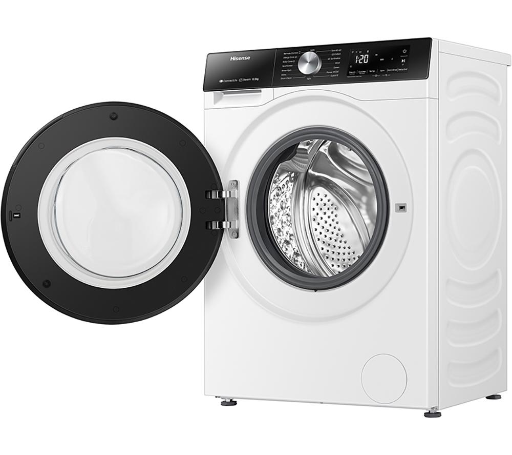 HISENSE 3S Series WF3S1043BW3 WiFi-enabled 10 kg 1400 Spin Washing Machine - White image number 12 of 14