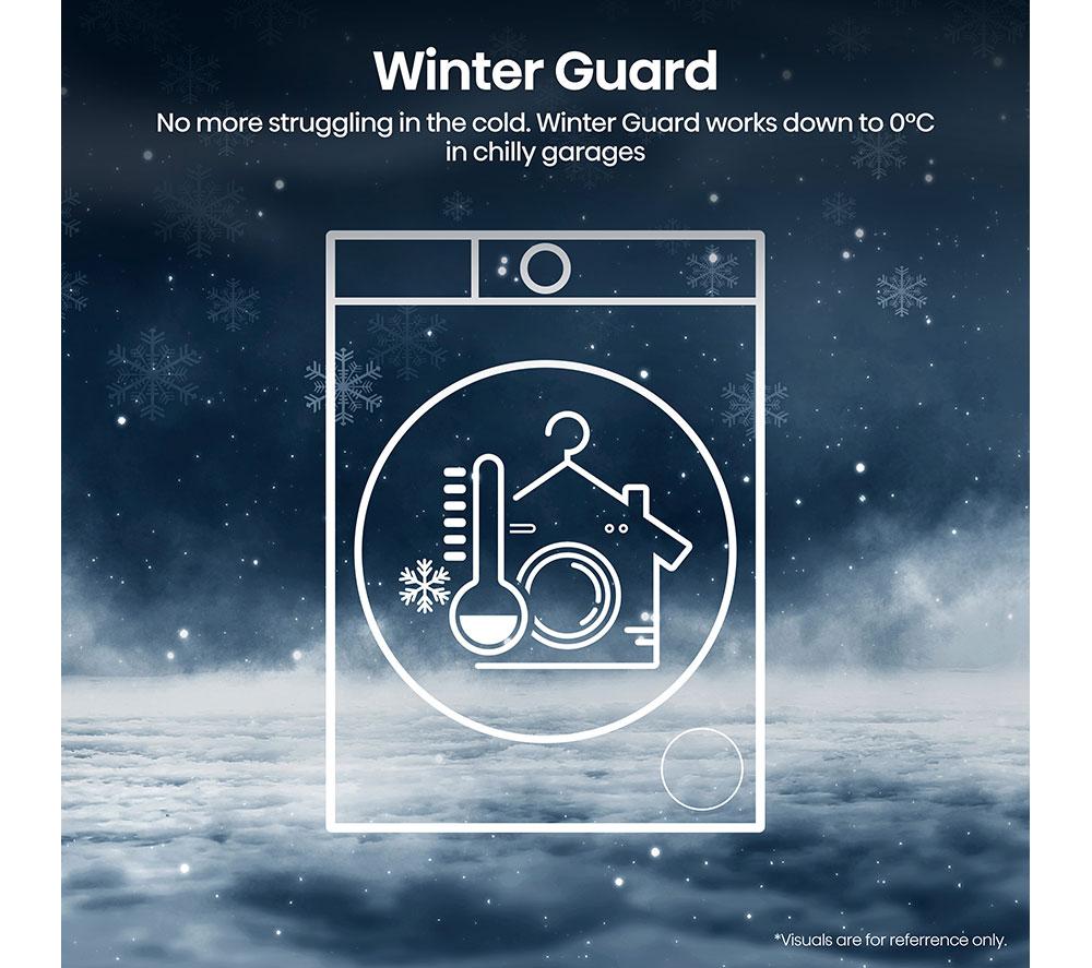 HISENSE 7S Series DH7S107BB AI WiFi-enabled 10 kg Heat Pump Tumble Dryer - Black image number 16 of 16