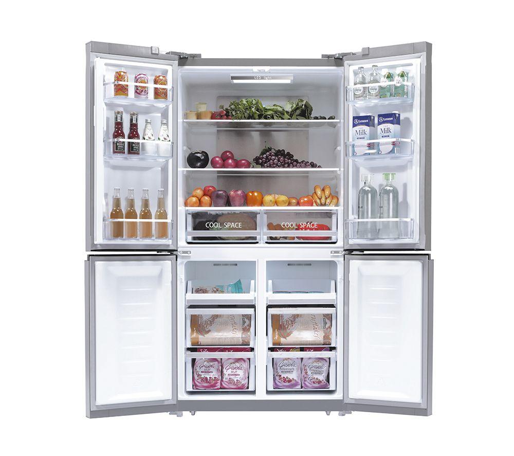 HOOVER HSC918ENXK Fridge Freezer - Silver image number 2 of 6