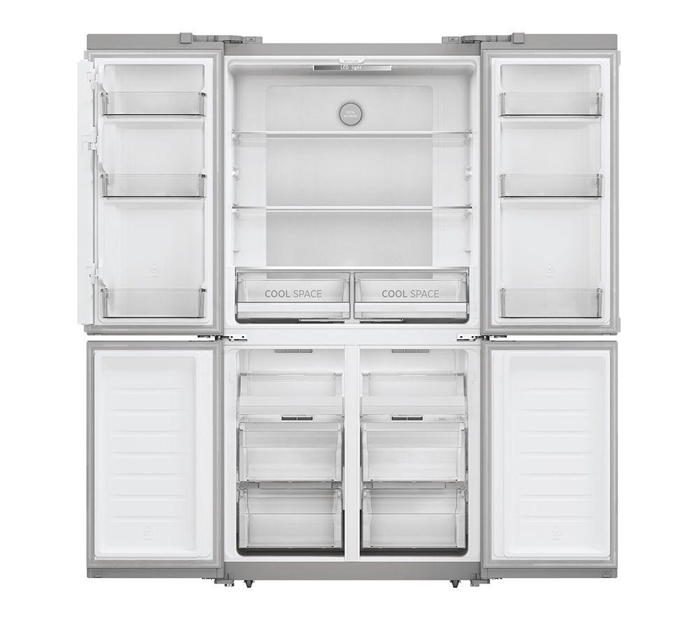 HOOVER HSC918ENXK Fridge Freezer - Silver image number 3 of 6