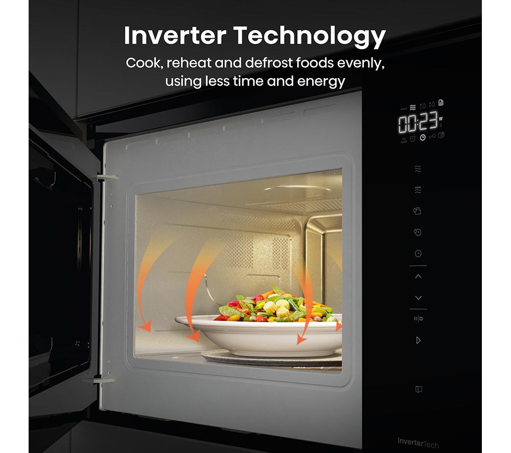 HISENSE Hi6 BlackLine BIM325GI63DBGUK Built-in Microwave with Grill - Black image number 8 of 14