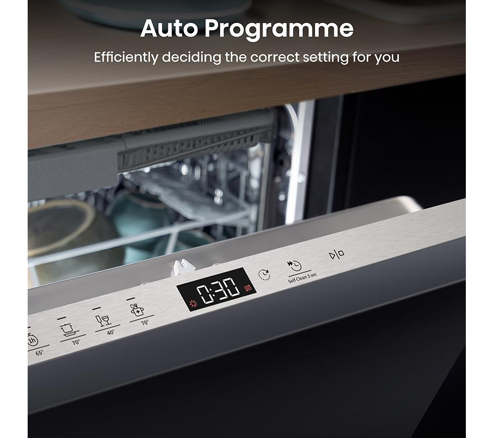 HISENSE HV643D90UK Full-size Fully Integrated Dishwasher image number 10 of 14