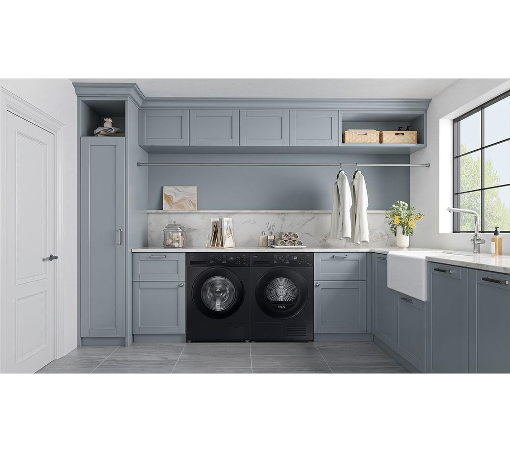 SAMSUNG Series 5 SpaceMax WW11DG5B25ABEU WiFi-enabled 11 kg 1400 Spin Washing Machine - Black image number 11 of 14