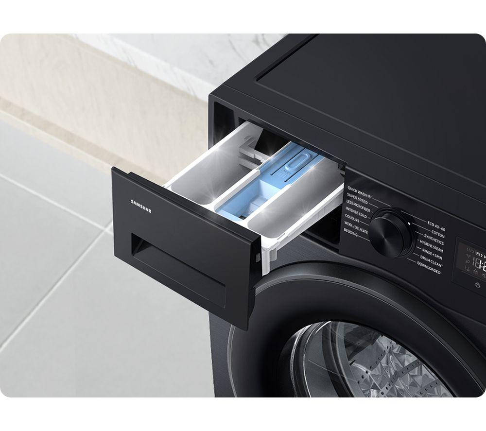 SAMSUNG Series 5 SpaceMax WW11DG5B25ABEU WiFi-enabled 11 kg 1400 Spin Washing Machine - Black image number 12 of 14
