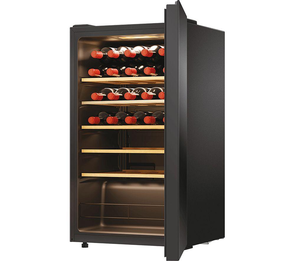 HAIER HWS34GGH1K Wine Cooler - Black image number 4 of 11