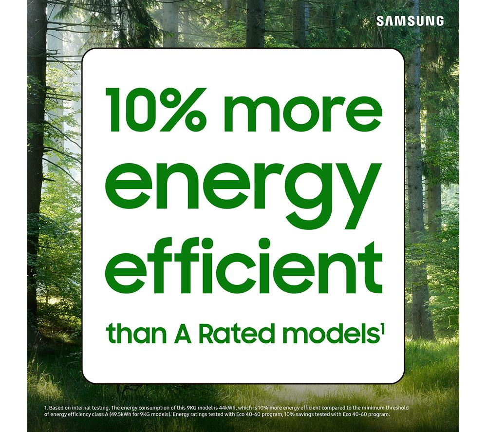 SAMSUNG Series 6 AI Energy + SpaceMax WW11DG6B85LEU1 WiFi-enabled 11 kg 1400 Spin Washing Machine - White image number 5 of 15