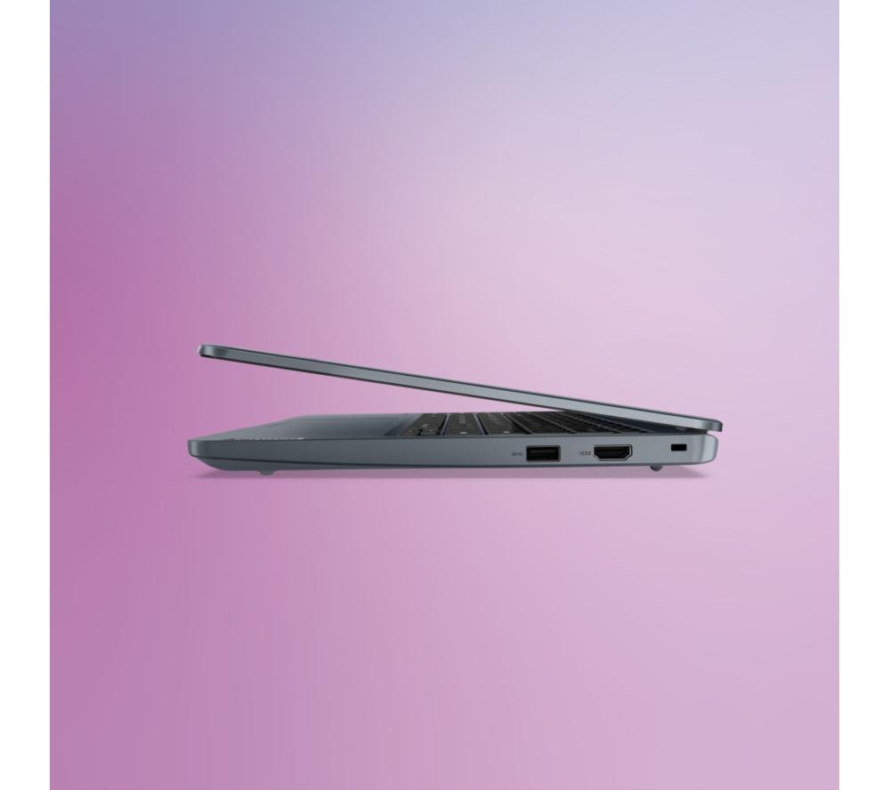 LENOVO IdeaPad Slim 3 14" Chromebook & Sleeve - Intel&reg; Core&trade; i3, 128 GB eMMC, Storm Grey image number 10 of 12