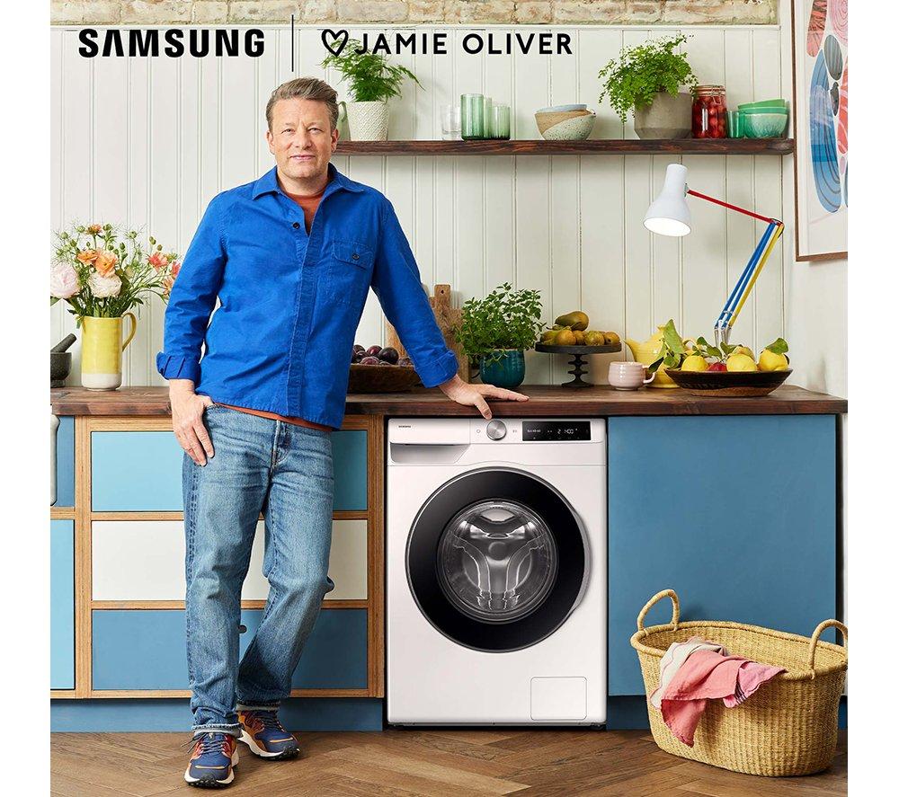 SAMSUNG Series 6 SpaceMax WW11DG6B25LEU1 WiFi-enabled 11 kg 1400 Spin Washing Machine - White image number 10 of 11