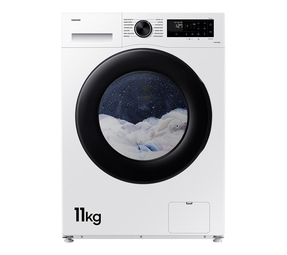 SAMSUNG Series 5 SpaceMax WW11DG5B25AEEU WiFi-enabled 11 kg 1400 Spin Washing Machine - White