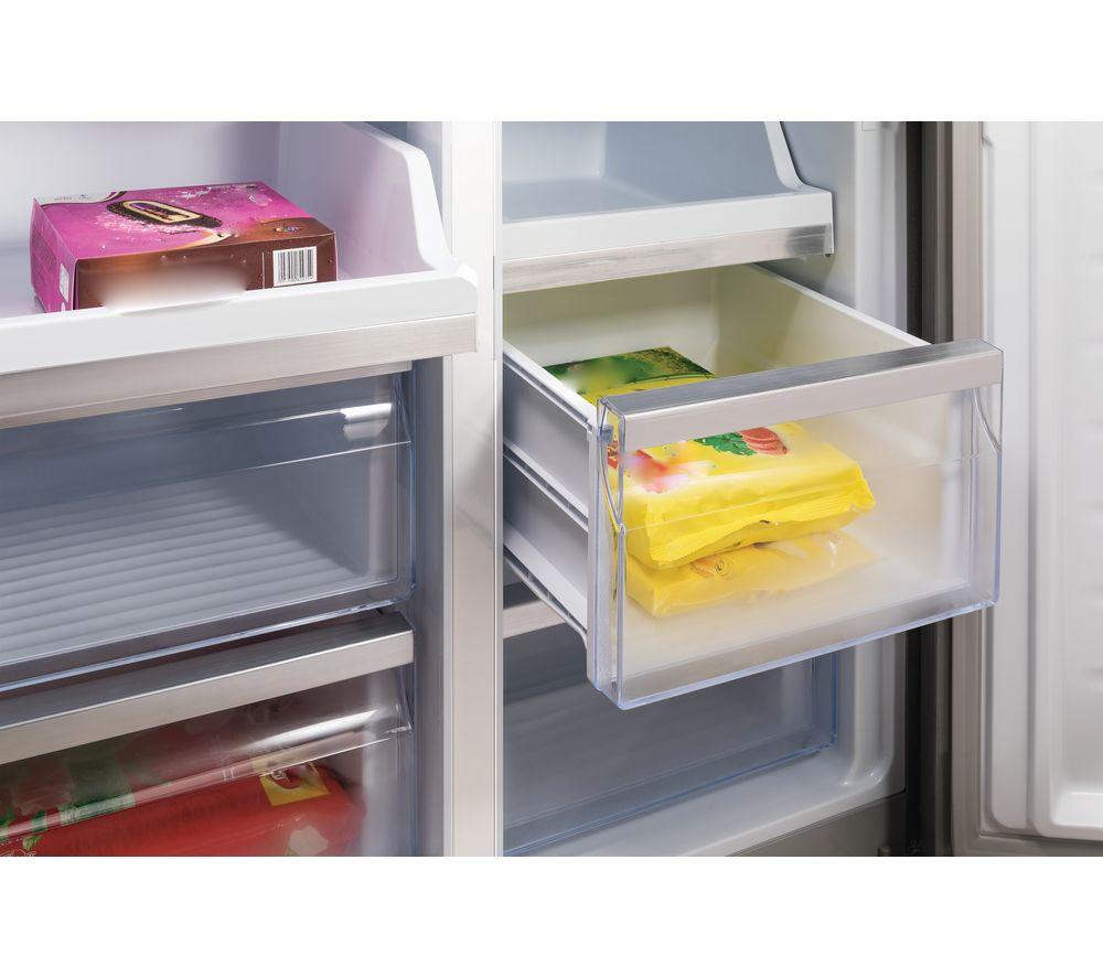 HOOVER H-FRIDGE 700 HSC918EWXK Fridge Freezer - Silver image number 5 of 8