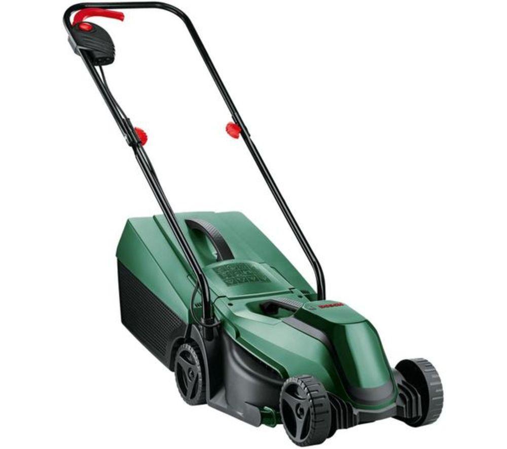 BOSCH Easy Mower 18V-32-200 Cordless Rotary Lawn Mower & EasyGrassCut 18V-26 Cordless Grass Trimmer with 1 Battery image number 3 of 8