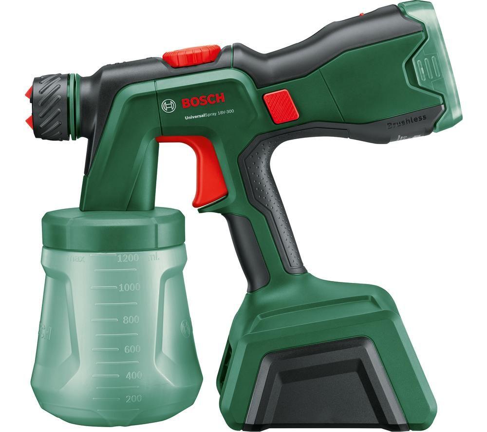 BOSCH UniversalSpray 18V-300 Cordless Paint Spray System - Green