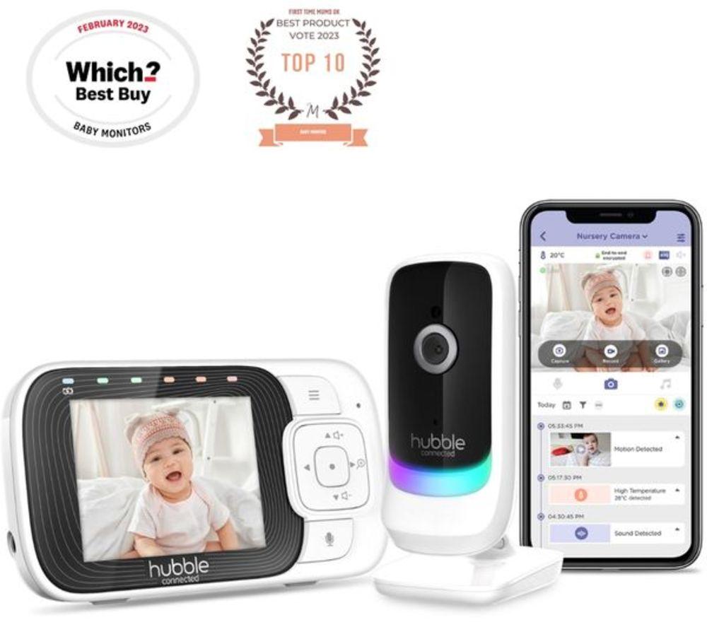 Buy HUBBLE Nursery Pal Essentials Smart Baby Monitor White