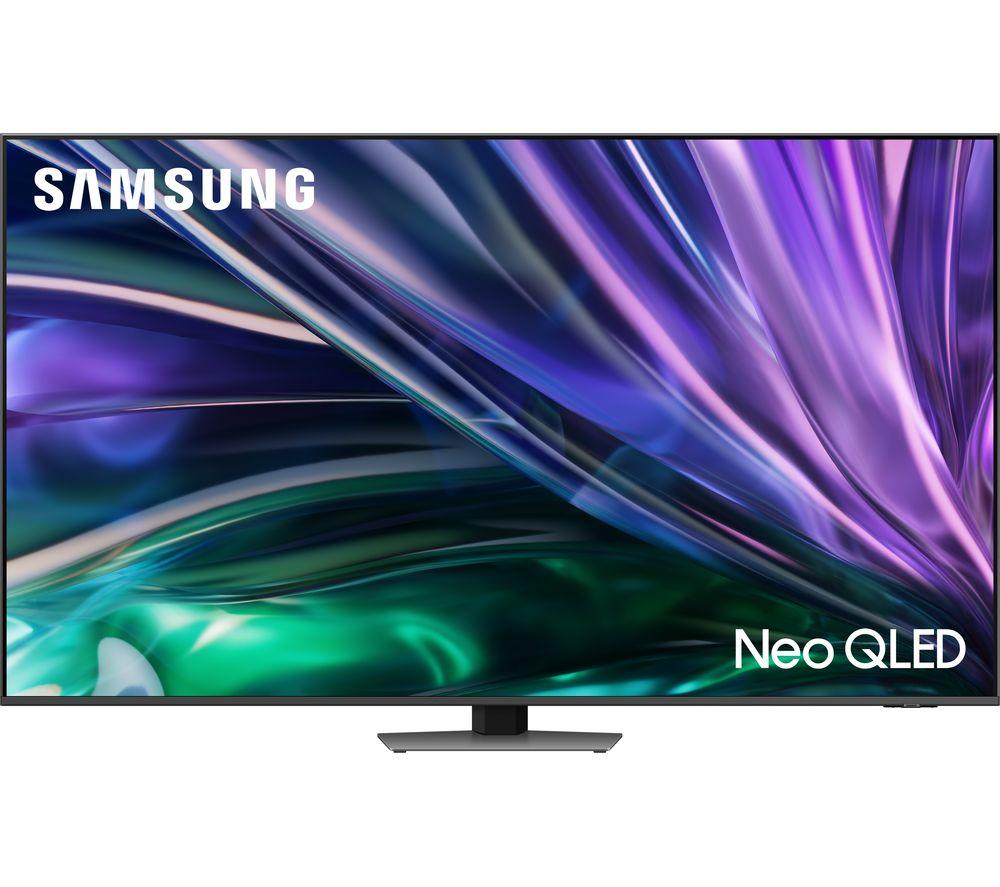 55 Samsung QE55QN85DBTXXU  Smart 4K Ultra HD HDR Neo QLED TV with Amazon Alexa & Bixby, Silver/Grey