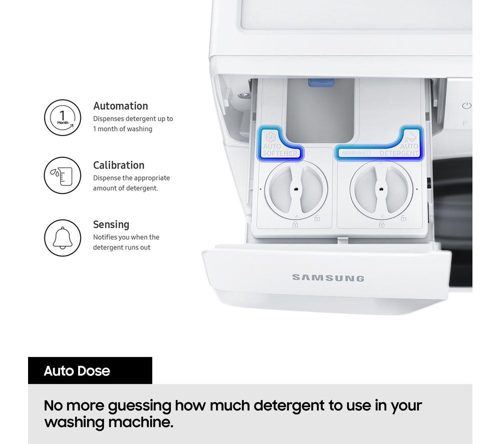 SAMSUNG Series 6 AI Energy WW90DG6U85LBU1 WiFi-enabled 9 kg 1400 Spin Washing Machine - Black image number 7 of 12