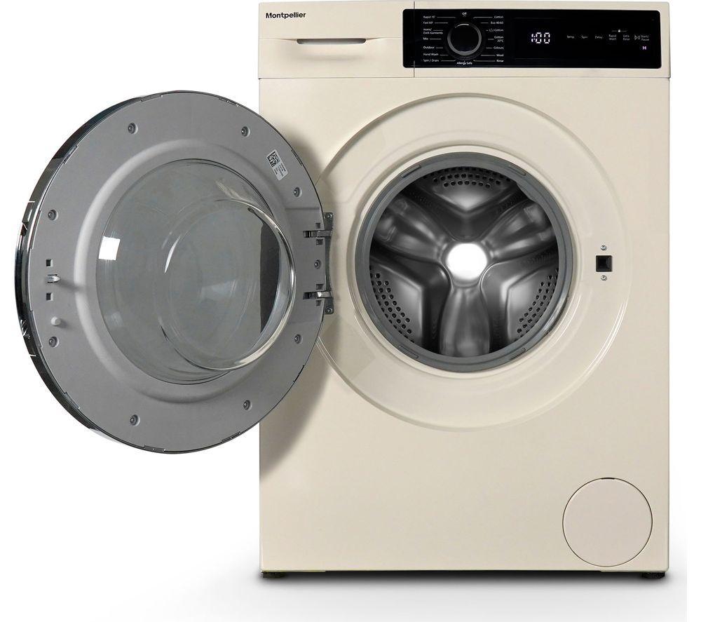 MONTPELLIER MWM814BLC 8 kg 1400 Spin Washing Machine - Cream image number 2 of 4