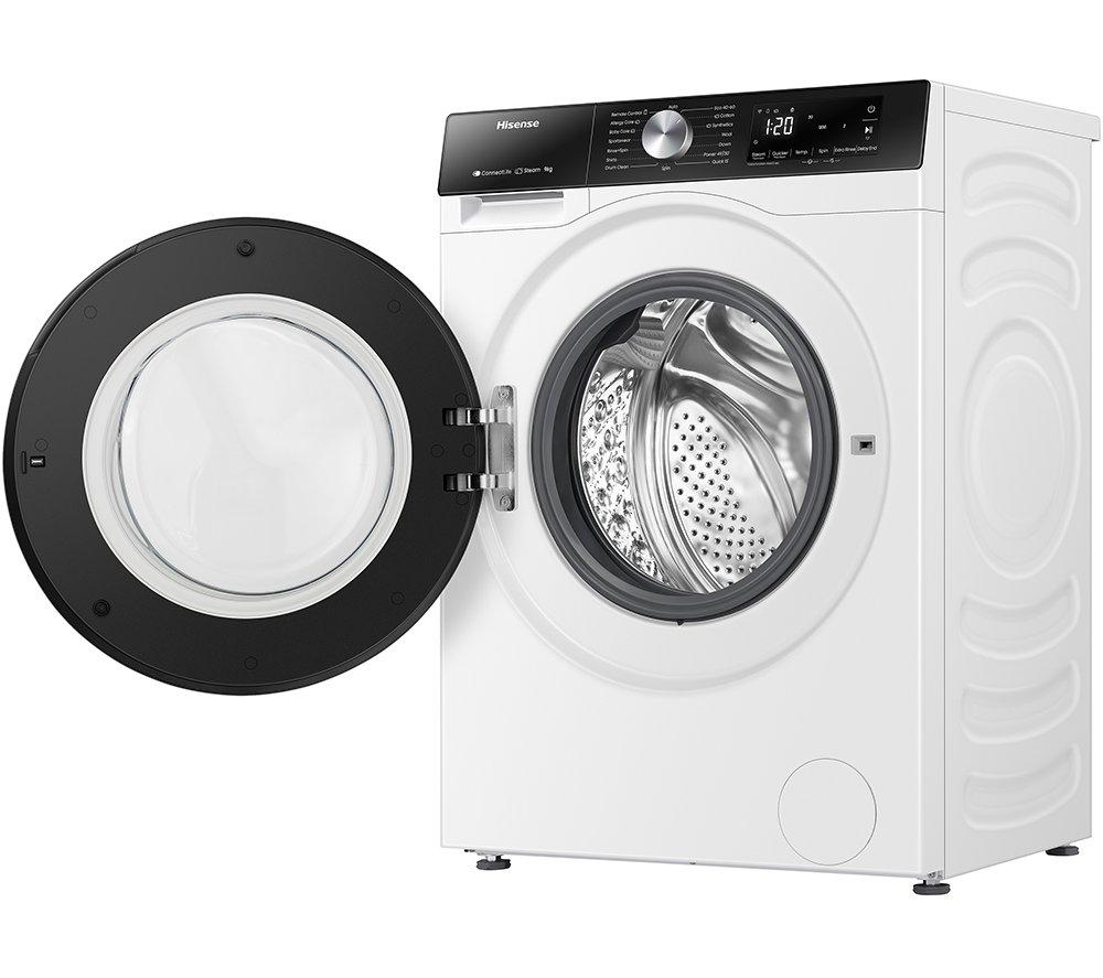 HISENSE 3S Series WF3S9043BW3 WiFi-enabled 9 kg 1400 Spin Washing Machine - White image number 12 of 14