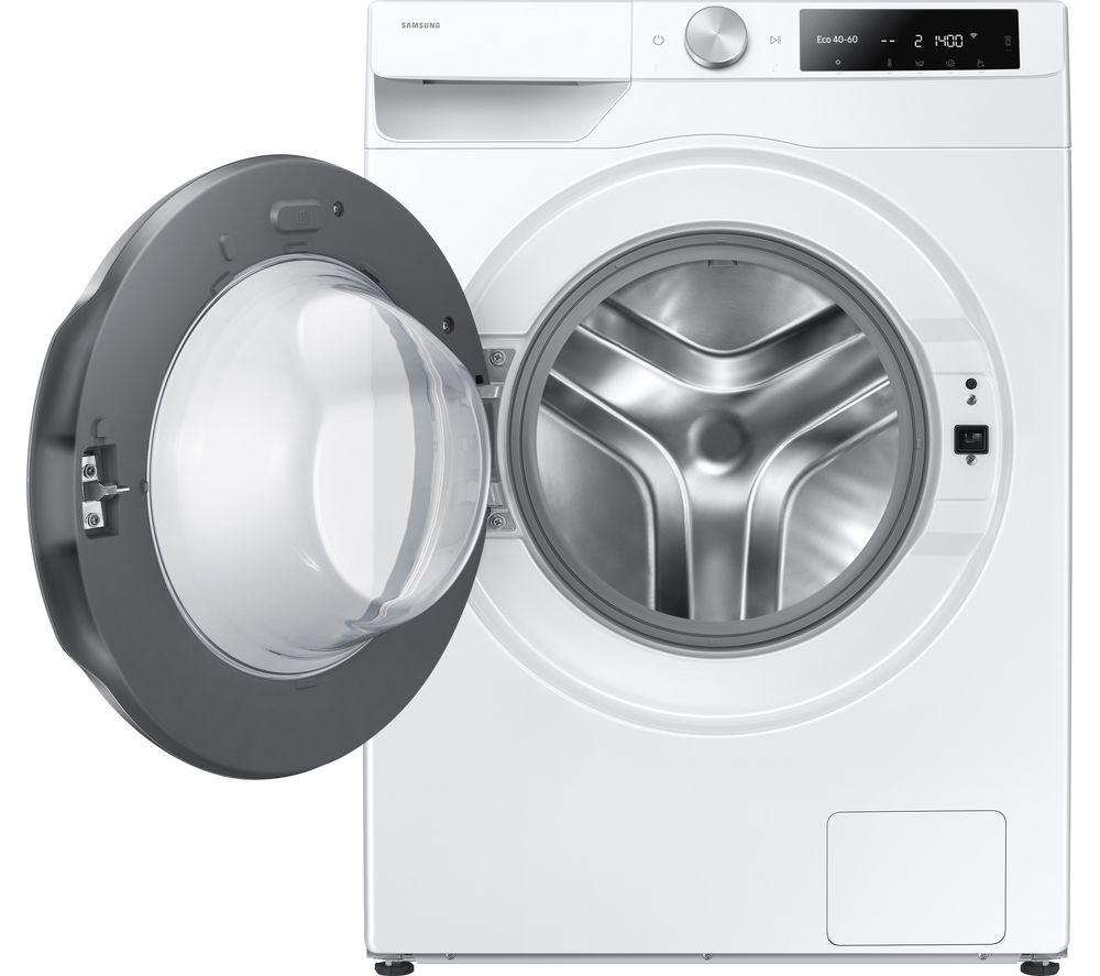 SAMSUNG Series 6 AI Energy WW90DG6U85LEU1 WiFi-enabled 9 kg 1400 Spin Washing Machine - White image number 2 of 14