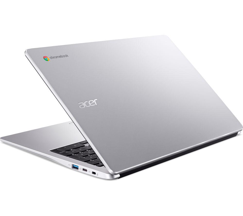 ACER 315 15.6" Chromebook - Intel&reg; Celeron&reg;, 64 GB eMMC, Silver image number 8 of 8