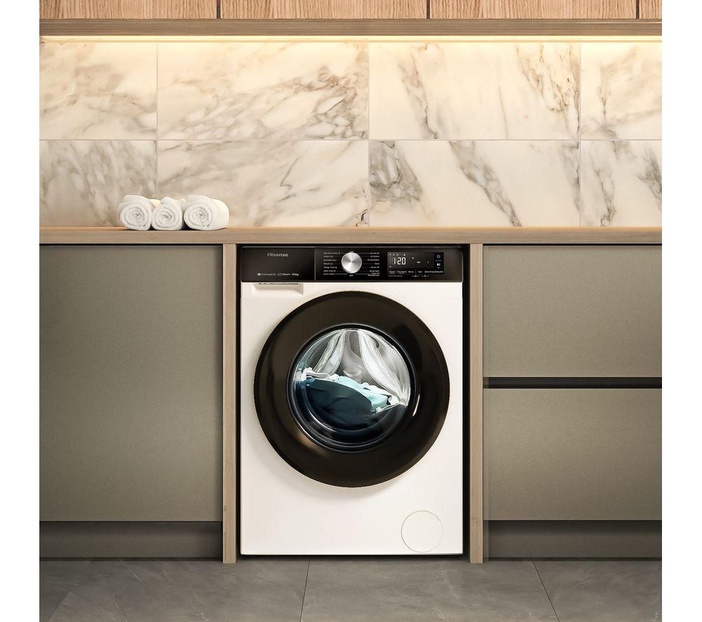 HISENSE 3S Series WD3S9043BW3 WiFi-enabled 9 kg Washer Dryer - White image number 14 of 14