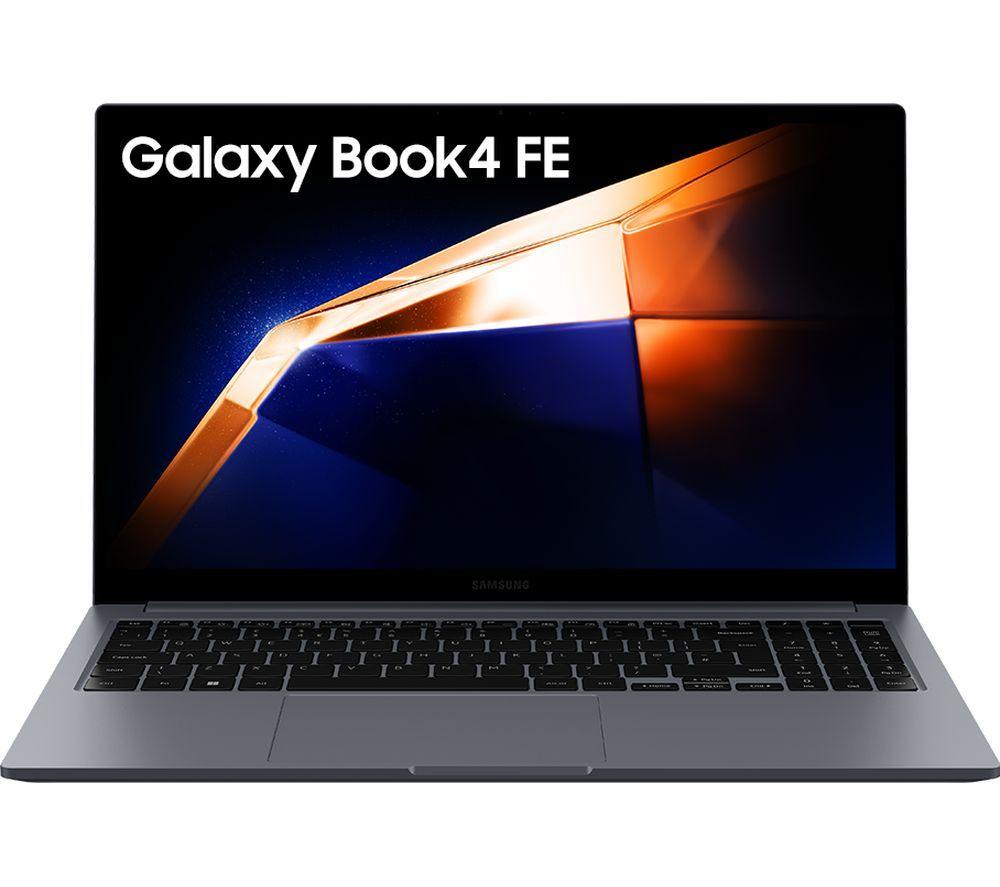 SAMSUNG Galaxy Book4 FE 15.6" Laptop - Intel®Core i3, 256 GB SSD, Grey, Silver/Grey