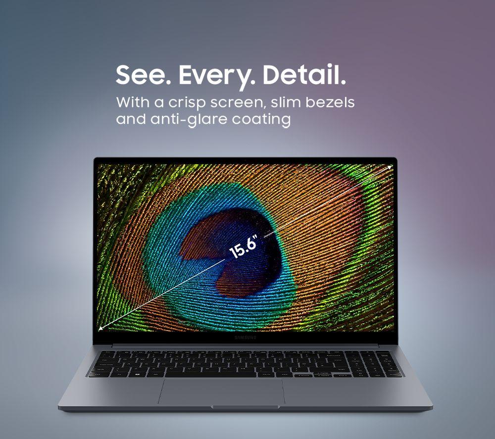 SAMSUNG Galaxy Book4 15.6" Laptop - Intel&reg; Core&trade; i7, 512 GB SSD, Grey image number 4 of 12