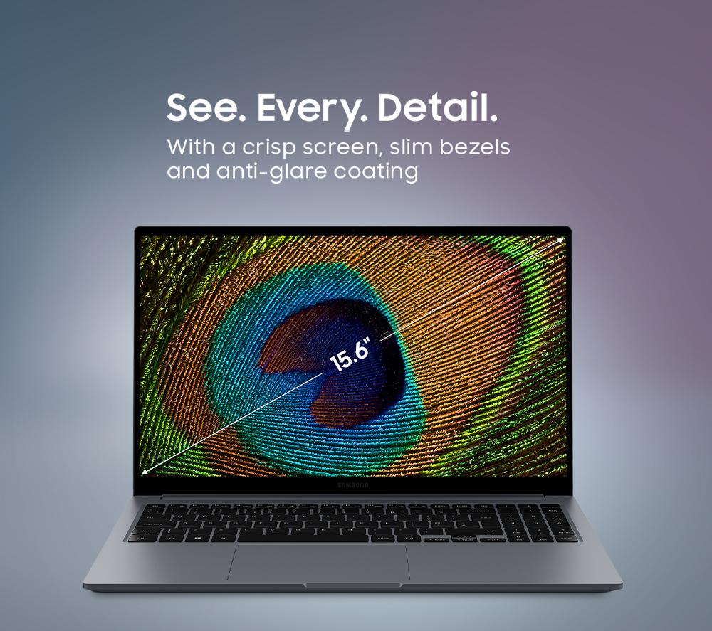 SAMSUNG Galaxy Book4 15.6" Laptop - Intel&reg; Core&trade; i5, 512 GB SSD, Grey image number 4 of 12