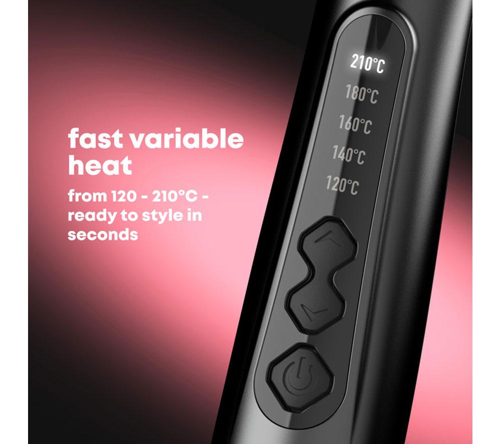 REVAMP Big Curling Wand - Black image number 3 of 7
