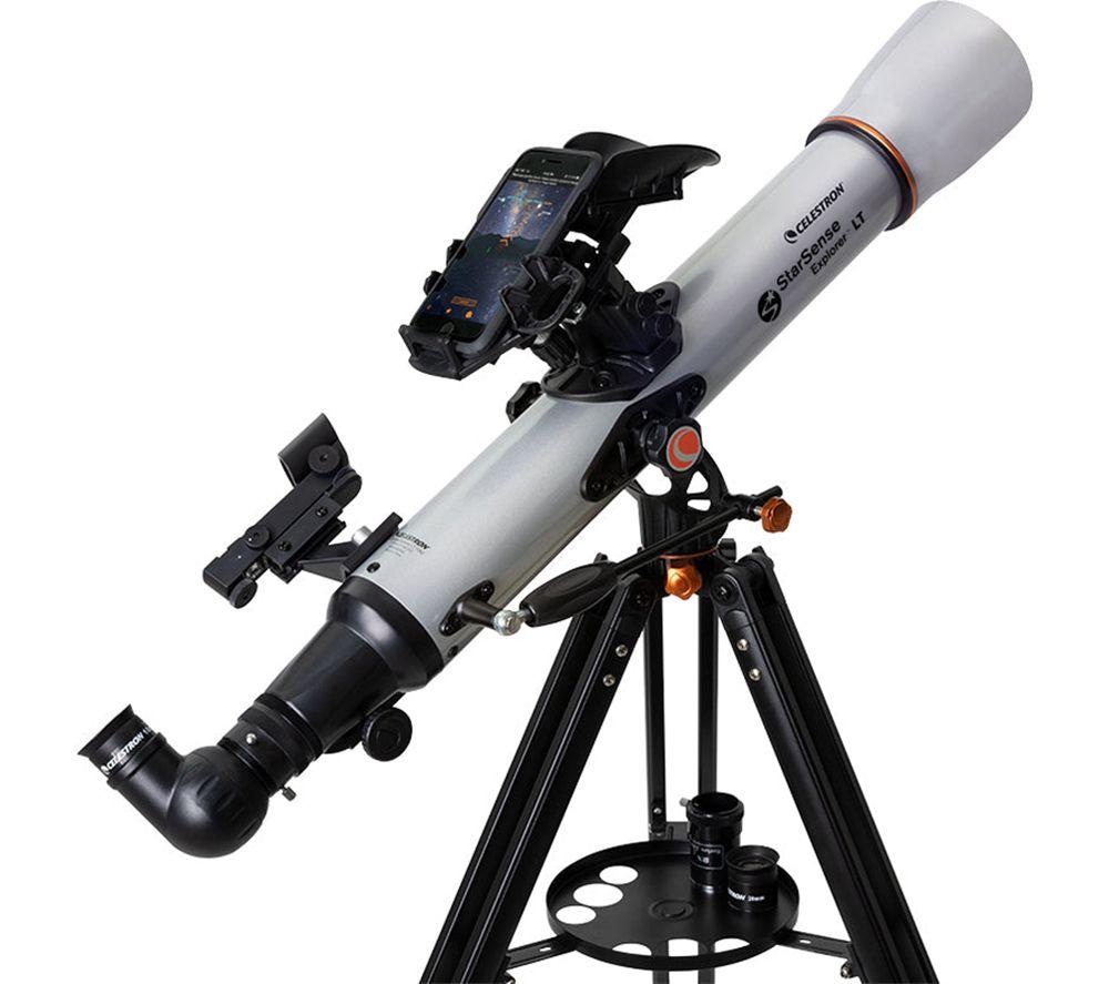 CELESTRON StarSense Explorer LT 70AZ Refractor Telescope - Silver image number 3 of 7