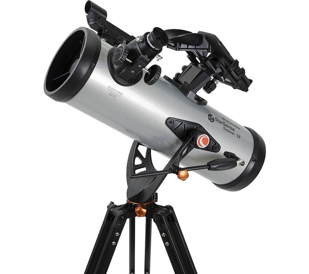 CELESTRON StarSense Explorer LT 114AZ Reflector Telescope - Silver image number 3 of 13