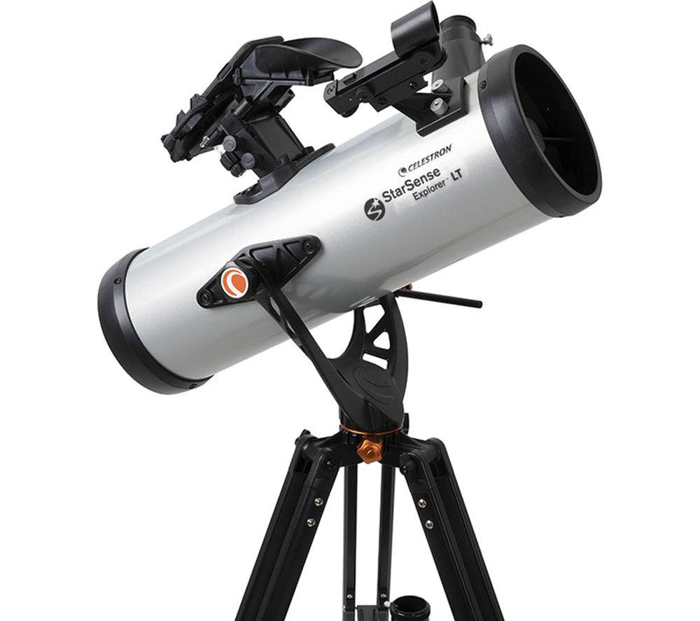 CELESTRON StarSense Explorer LT 114AZ Reflector Telescope - Silver image number 4 of 13