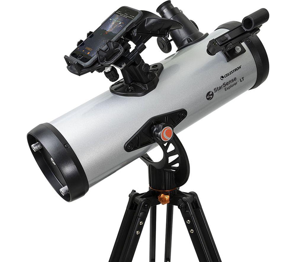 CELESTRON StarSense Explorer LT 114AZ Reflector Telescope - Silver image number 5 of 13