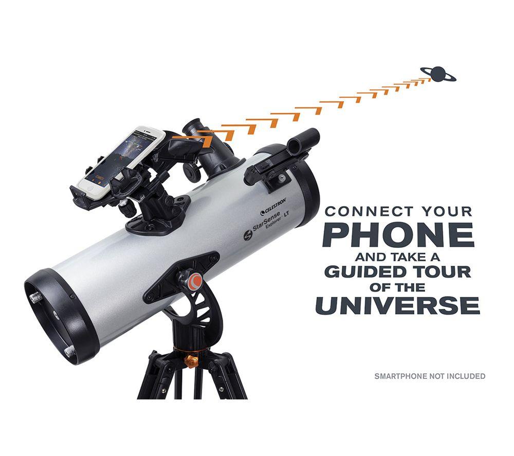 CELESTRON StarSense Explorer LT 114AZ Reflector Telescope - Silver image number 13 of 13