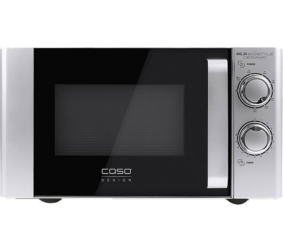 CASO MG 20 Ecostyle Ceramic Microwave with Grill - Silver