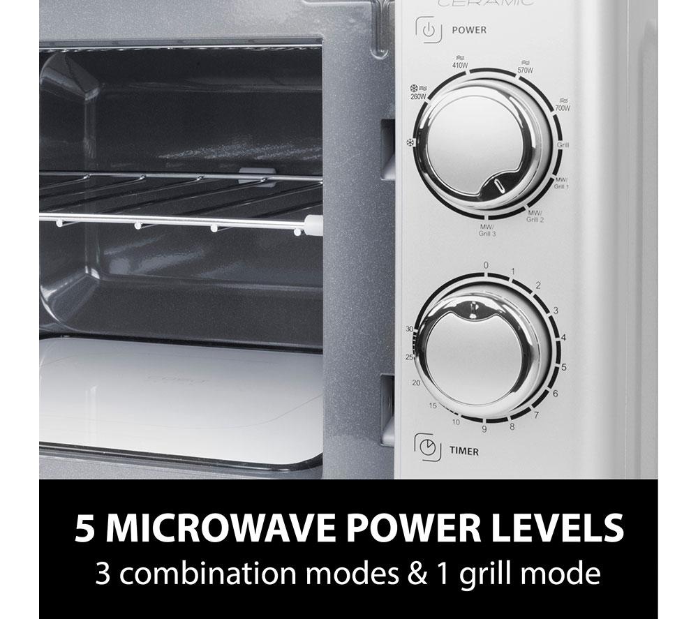 CASO MG 20 Ecostyle Ceramic Microwave with Grill - Silver image number 5 of 8