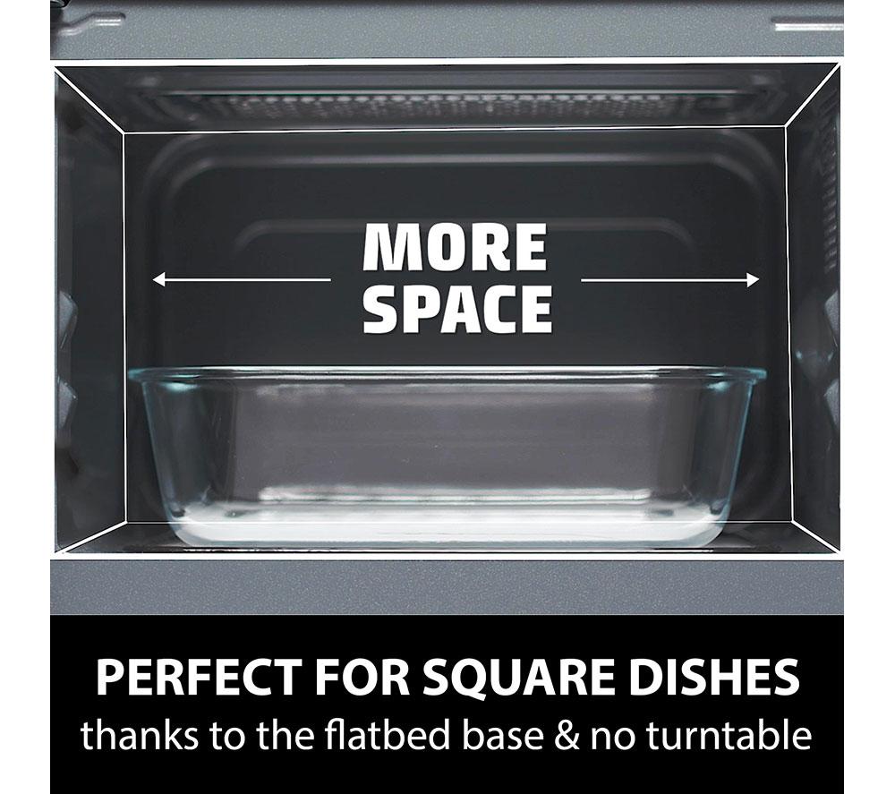 CASO MG 25 Ecostyle Ceramic Microwave with Grill - Silver image number 3 of 8