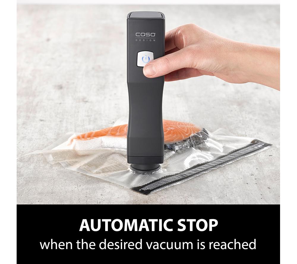 CASO Vacu OneTouch Eco-Set Vacuum Sealer - Black image number 5 of 9