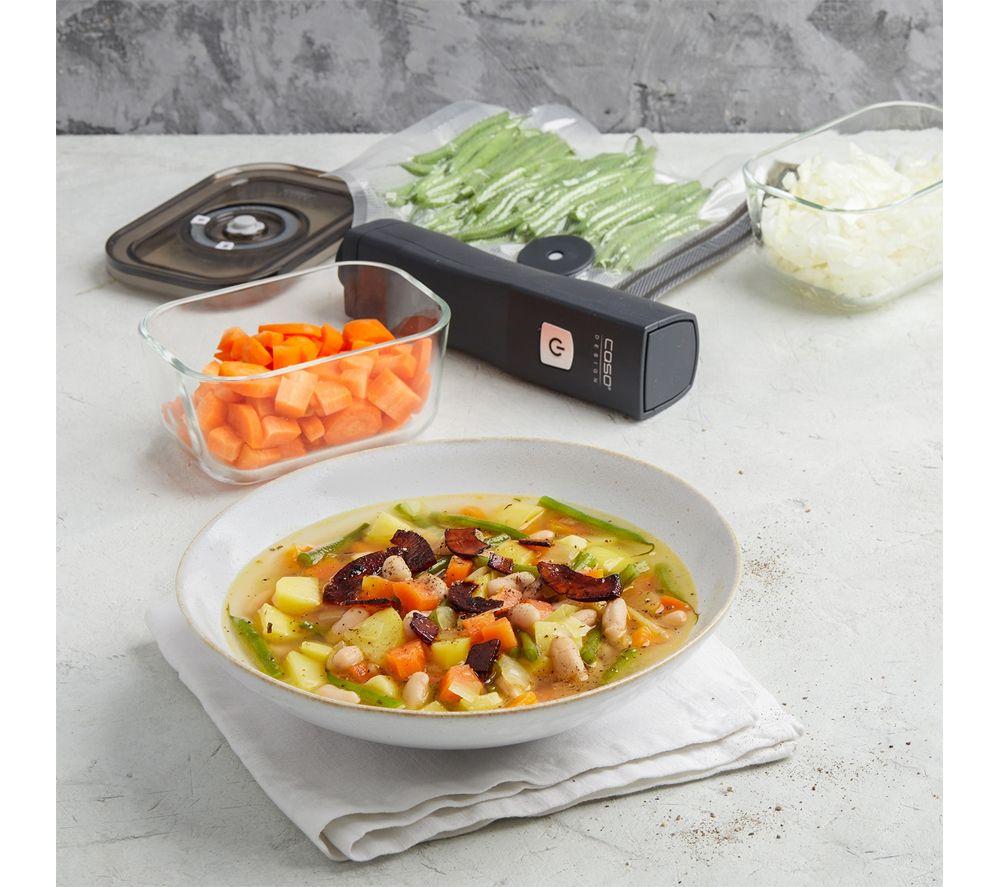 CASO Vacu OneTouch Eco-Set Vacuum Sealer - Black image number 8 of 9