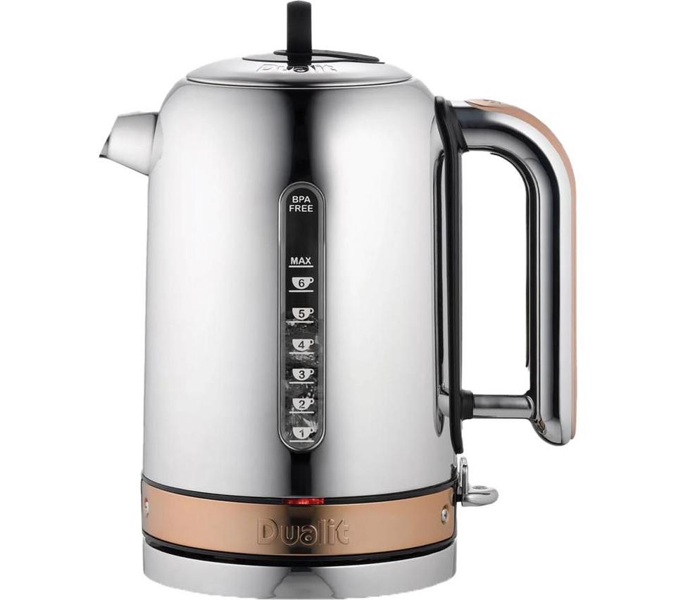 DUALIT Classic 72820 Jug Kettle - Copper & Stainless Steel
