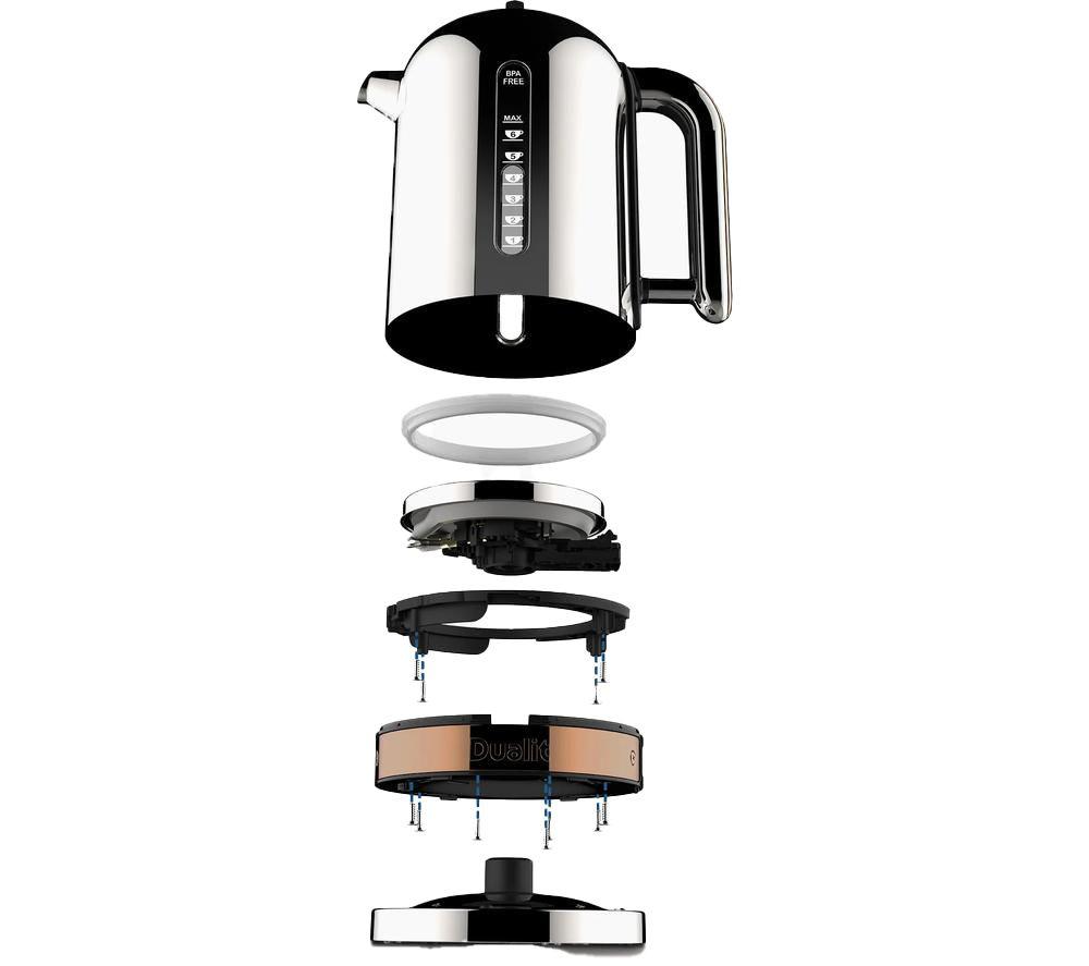 DUALIT Classic 72820 Jug Kettle - Copper & Stainless Steel image number 4 of 6