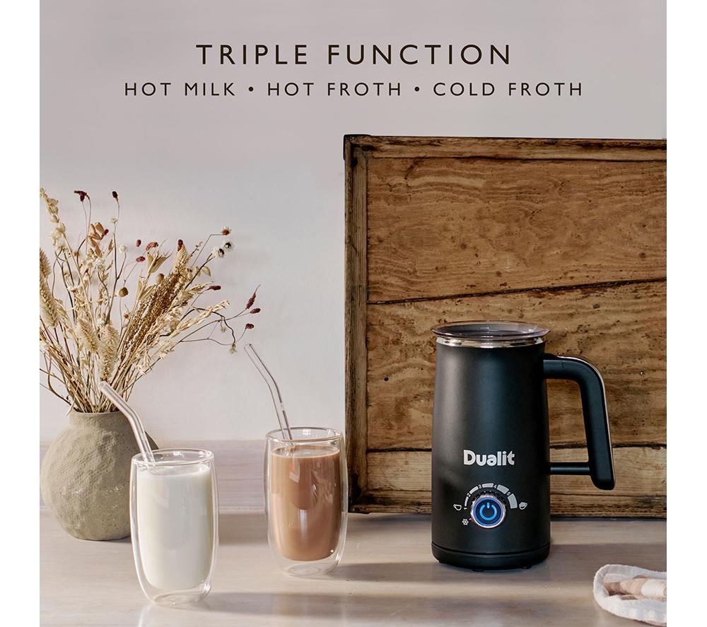DUALIT 84150 Electric Milk Frother Max - Black image number 3 of 14