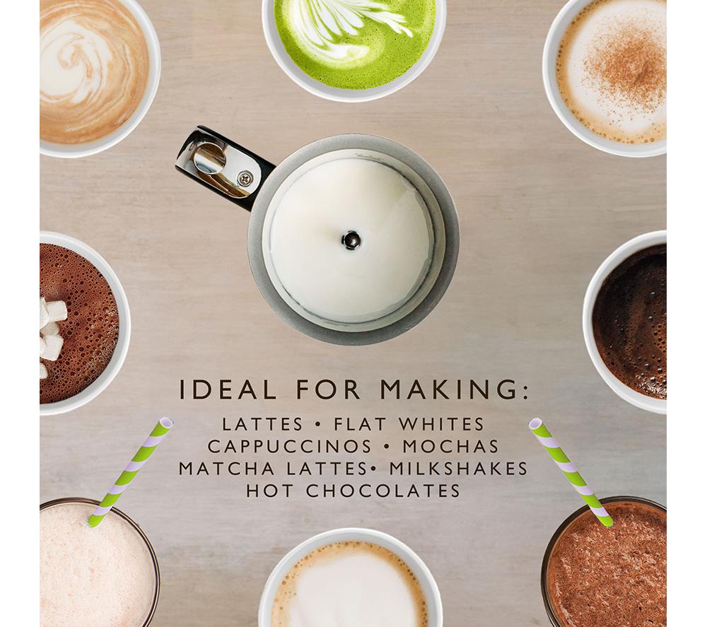 DUALIT 84150 Electric Milk Frother Max - Black image number 4 of 14