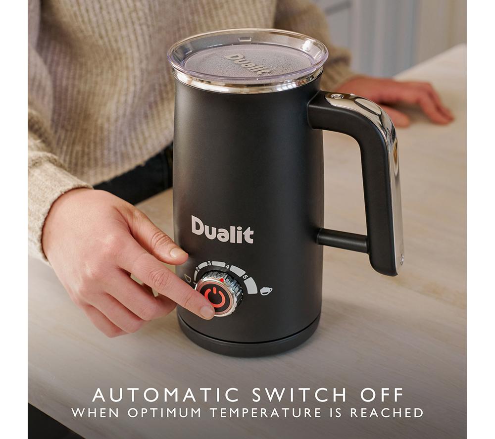 DUALIT 84150 Electric Milk Frother Max - Black image number 8 of 14