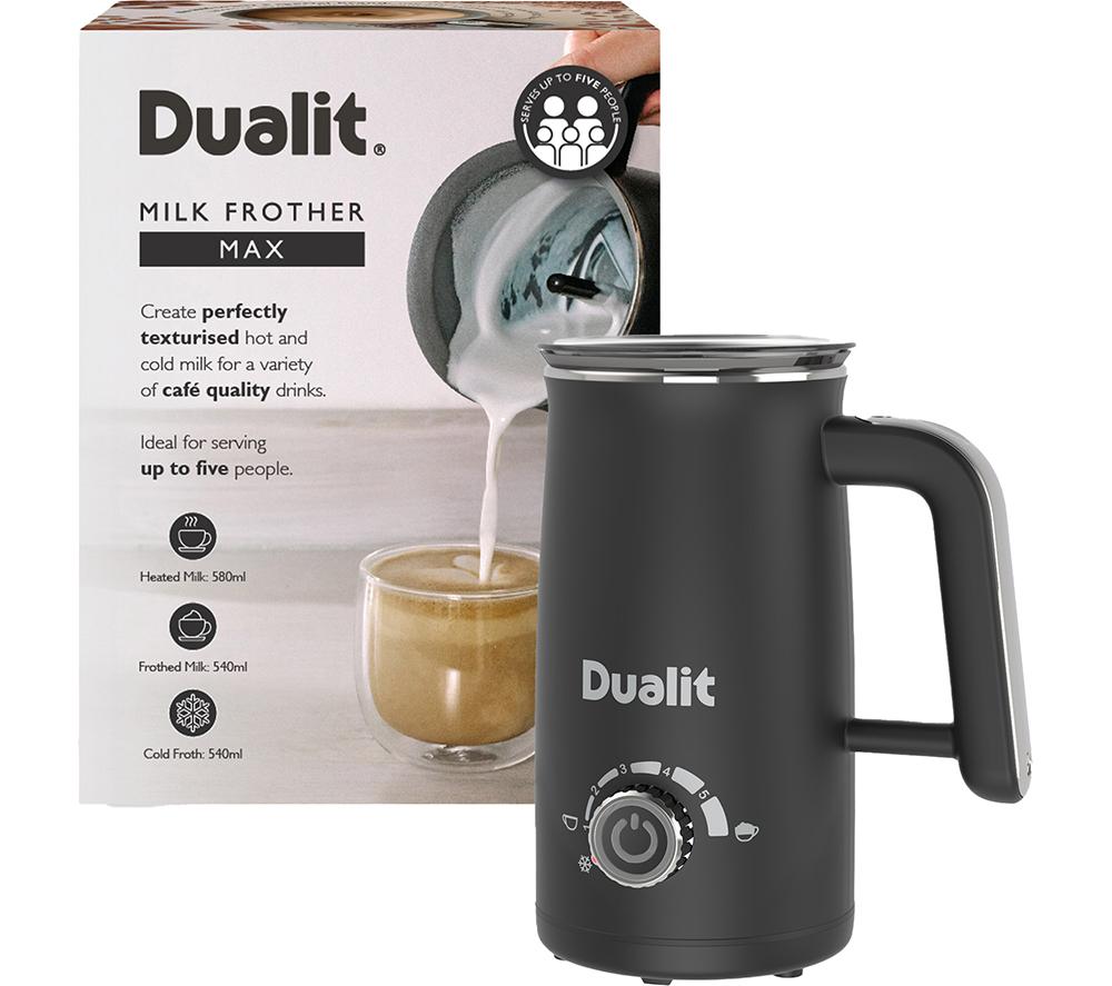 DUALIT 84150 Electric Milk Frother Max - Black image number 14 of 14