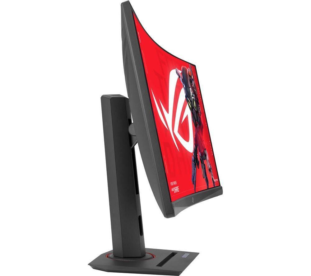 ASUS ROG Strix XG27WCS Quad HD 27" Curved VA LED Gaming Monitor - Black image number 4 of 8