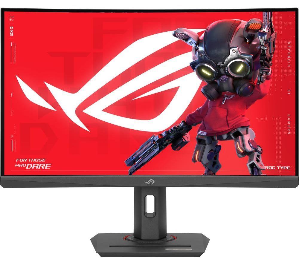 ASUS ROG Strix XG27WCS Quad HD 27" Curved VA LED Gaming Monitor - Black image number 6 of 8