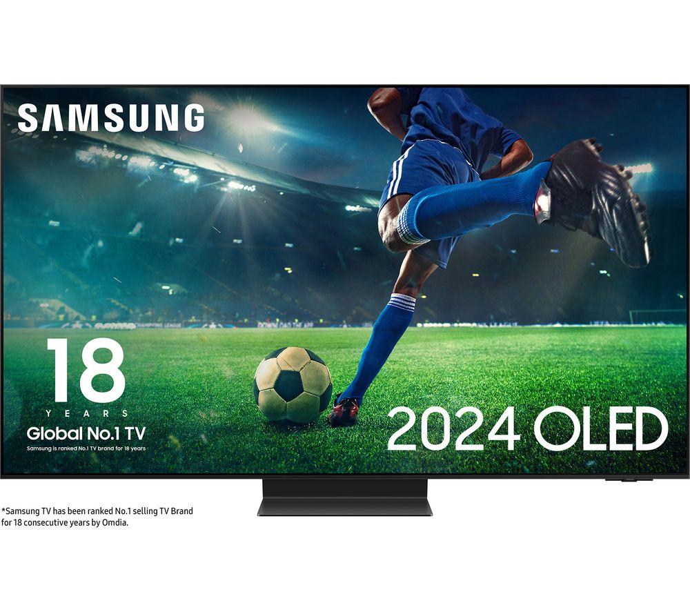 55" SAMSUNG QE55S95DATXXU  Smart 4K Ultra HD HDR OLED TV with Bixby & Alexa