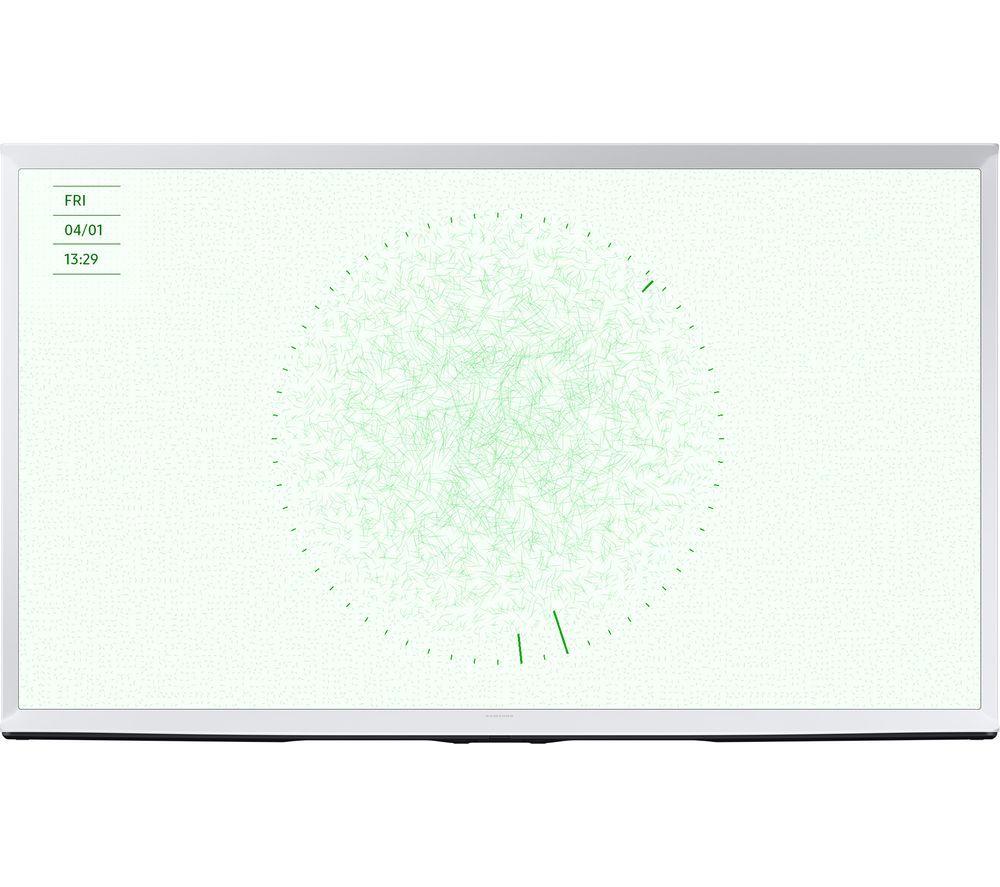 SAMSUNG The Serif QE65LS01DAUXXU 65" Smart 4K Ultra HD HDR QLED TV with Bixby & Amazon Alexa - Cloud White image number 2 of 13