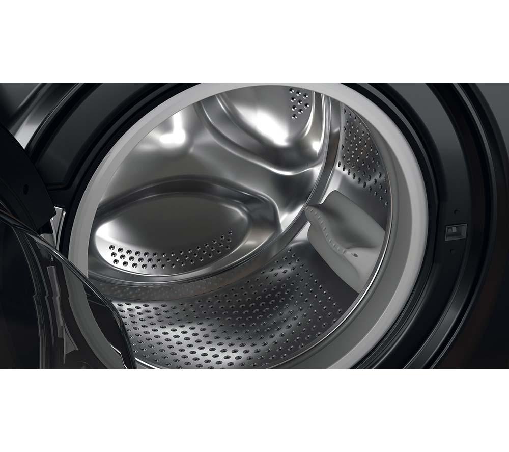 HOTPOINT Anti-Stain NSWR 846 BS UK 8 kg 1400 Spin Washing Machine - Black image number 9 of 11